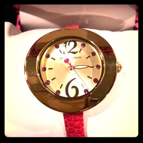 Betsey Johnson Timepiece Watch  NWT main image 4